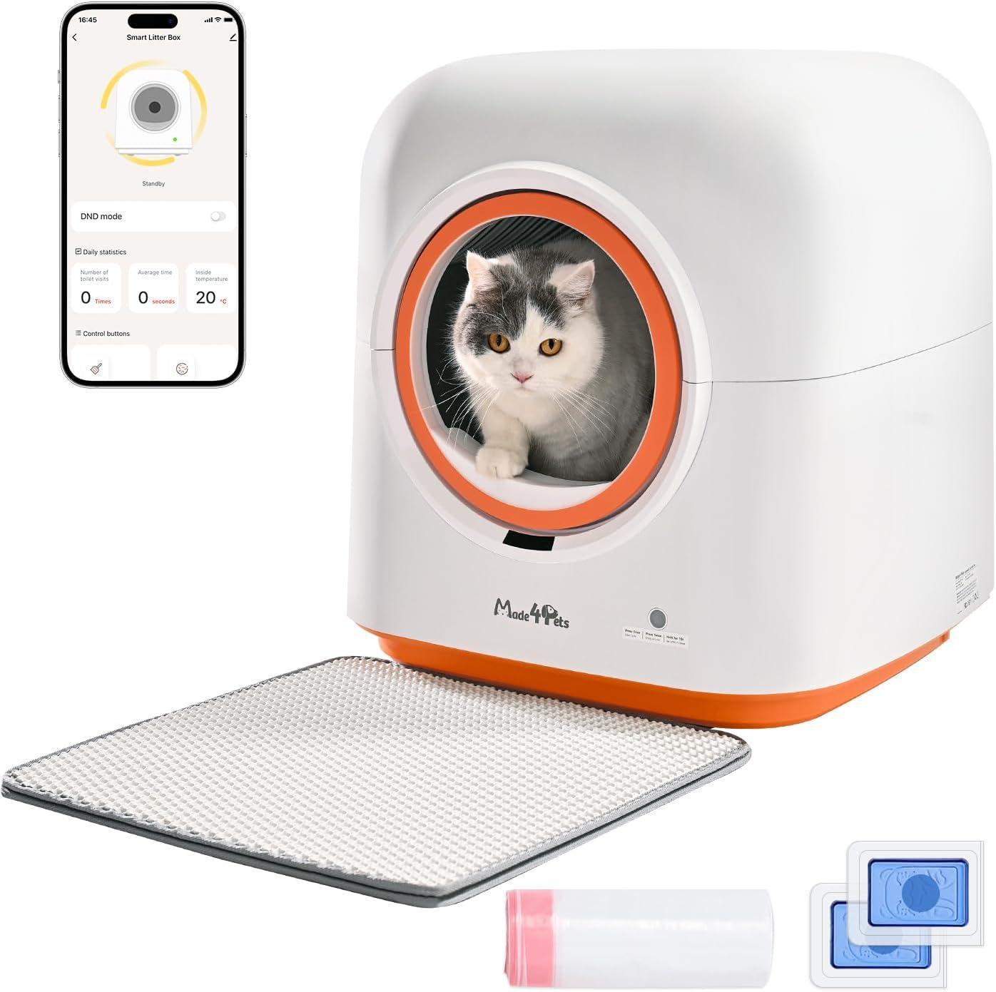 60L Automatic Cat Litter Box - Paw & Planet