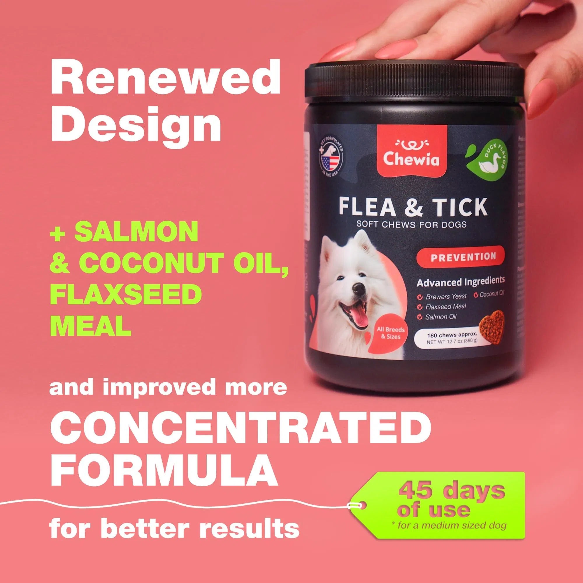Dog Flea And Tick Treatment Chews - Paw & Planet