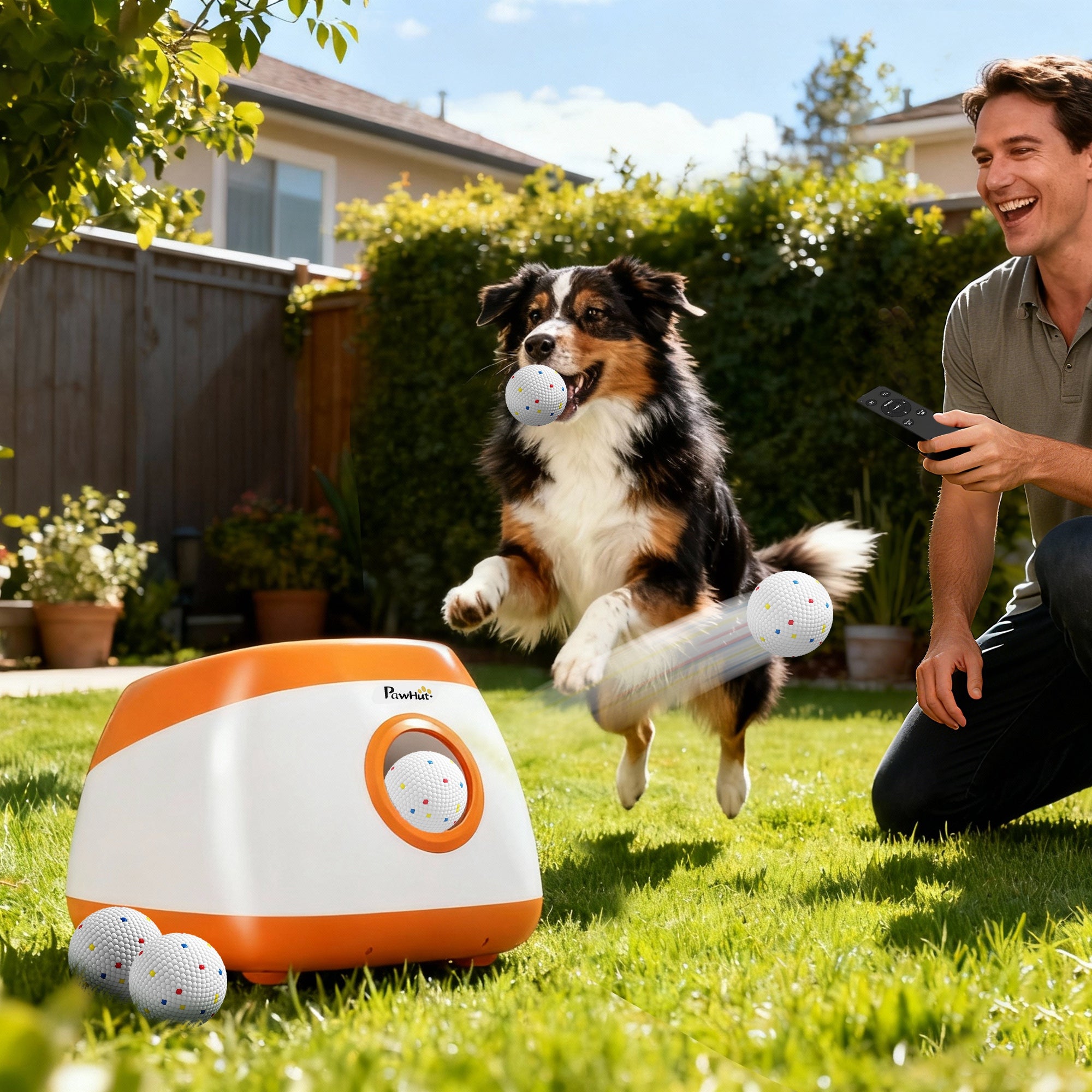 Automatic Dog Ball Launcher - Paw & Planet