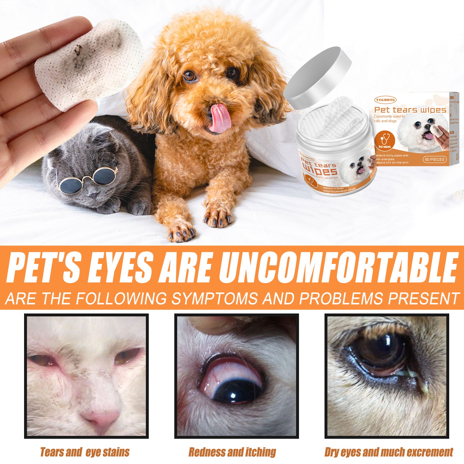 Yegbong Pet Wipes Clean - Paw & Planet