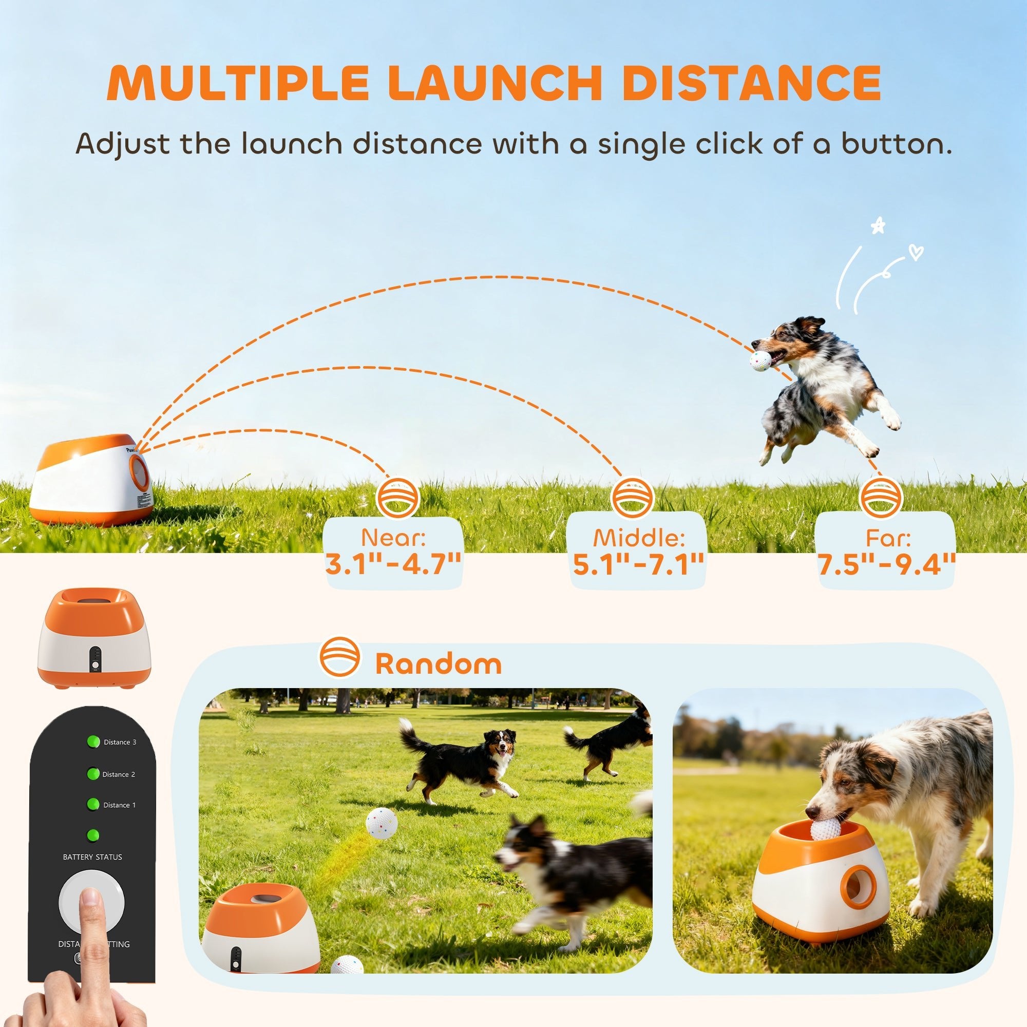 Automatic Dog Ball Launcher - Paw & Planet