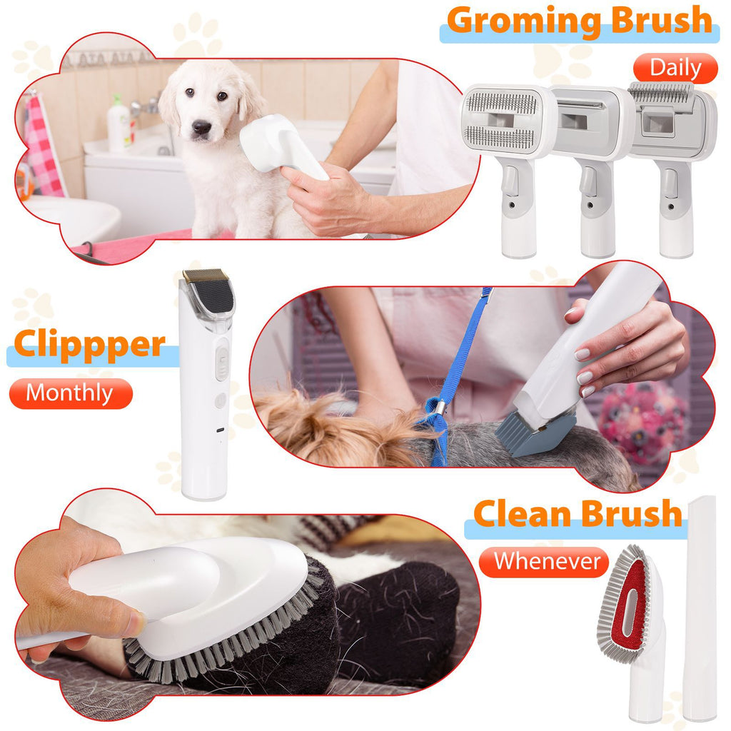Pet multi-functional hairbrush
