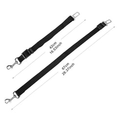 2Pcs Pet Dog Seat Belt Leash - Paw & Planet