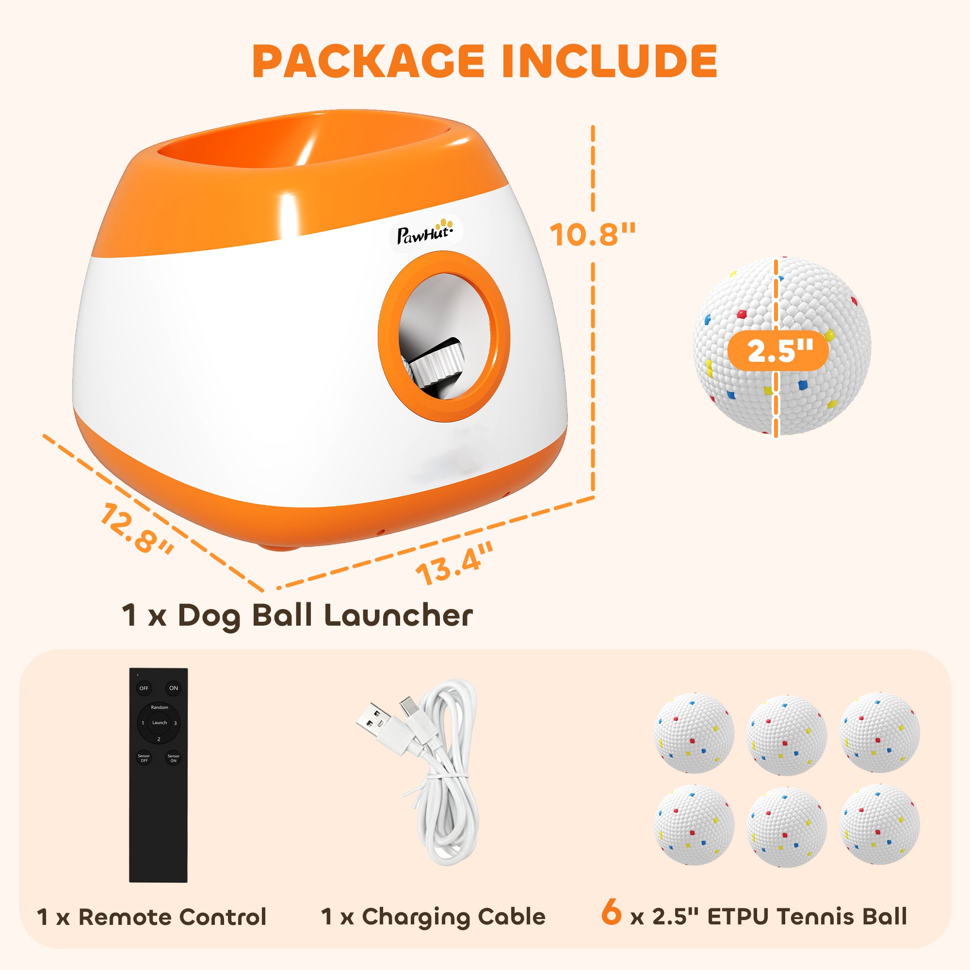 Automatic Dog Ball Launcher - Paw & Planet