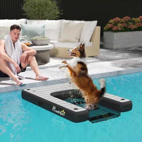 Inflatable Dog Boat Ramp - Paw & Planet