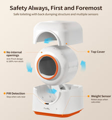 60L Automatic Cat Litter Box - Paw & Planet